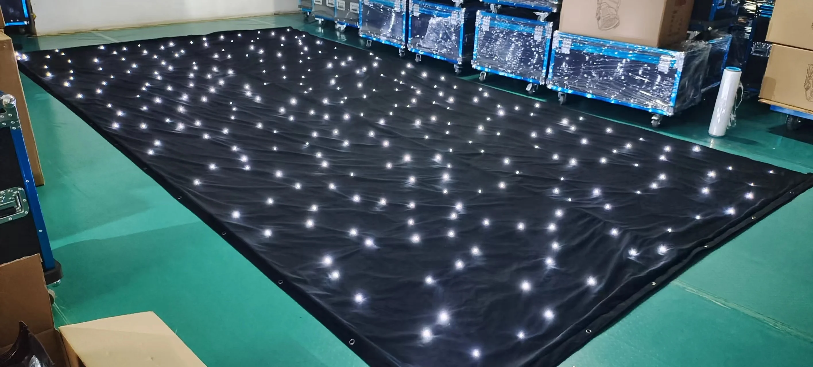 Promotions Star Moon Curtain Garland String Light LED Window Multi Color Curtain String Light