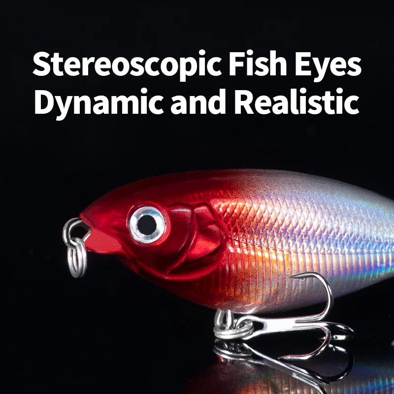 LINNHUE Fishing lure 5.5g 11g Propeller Topwater Treble Hook Artificial Bait Hard Plopper Soft Rotating Tail Fishing Tackle