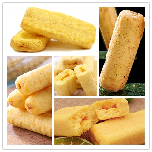 Multifunctional Fully Automatic corn core filling snack food processing machine production line