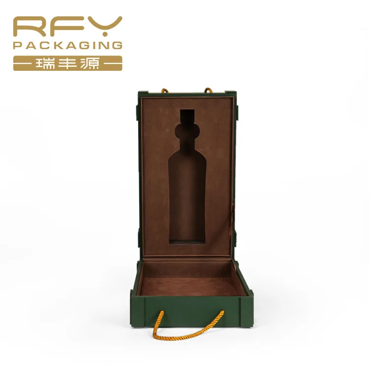 Vintage Wooden Wine Box WHISKY Gift Wine Glass Storage Boxes Luxury Boxes For Wine Bottles