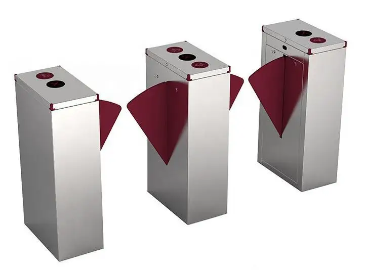 New upgraded version security turnstile mechanism flap barrier gate barrier