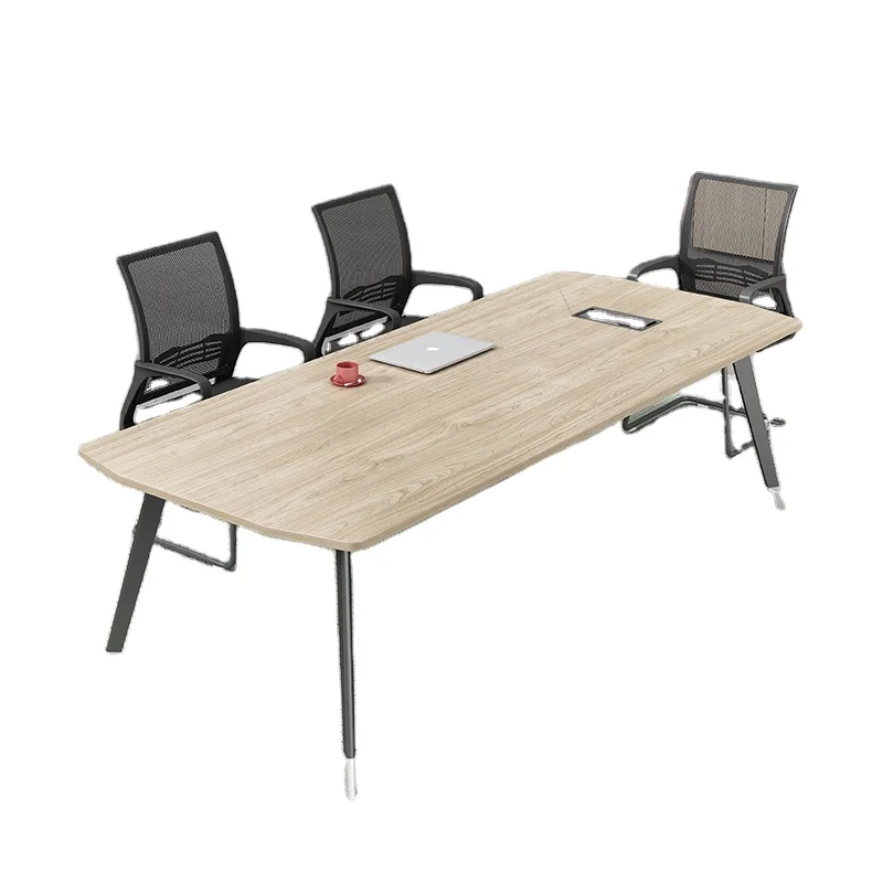 Luxury modular office furniture abnormal shape modern 8,12,16,18,20 person wooden MFC MDF meeting room conference table