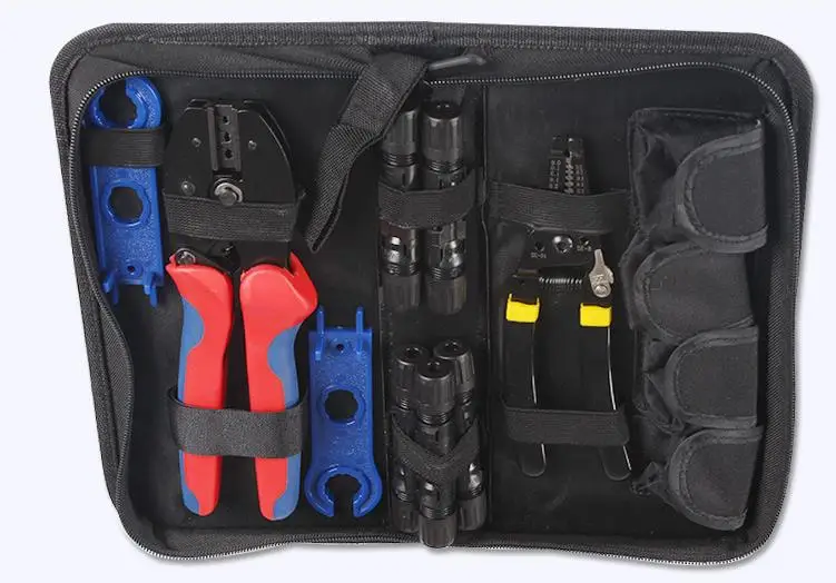 6 in1 PV crimping pliers kit  2546B  solar   for 2.5-6mm2/AWG26-10 Solar Panel  Cable  Line MC4Crimp  connector terminal crimp