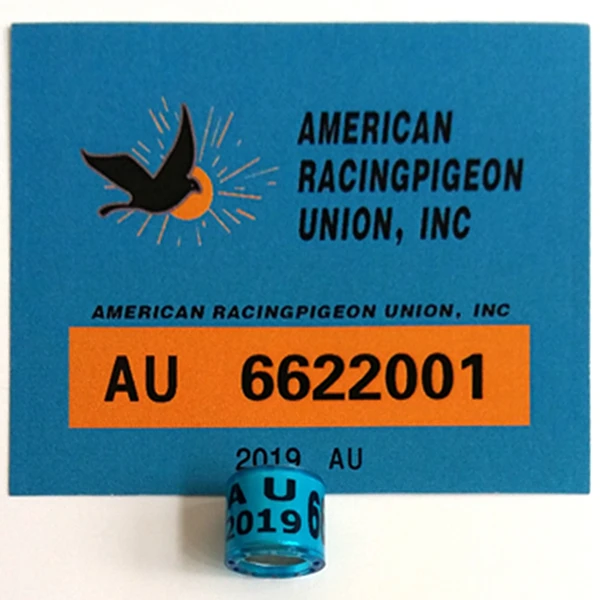 High Quality US Racing Pigeon Rings American Racing Pigeon Rings European Countries Clubs New Model Bird Bands