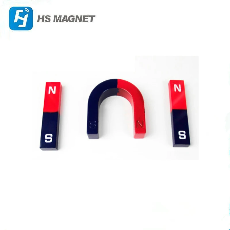 Alnico educational magnet teaching magnets permanent alnico 8 horse shoe shaped magnet
