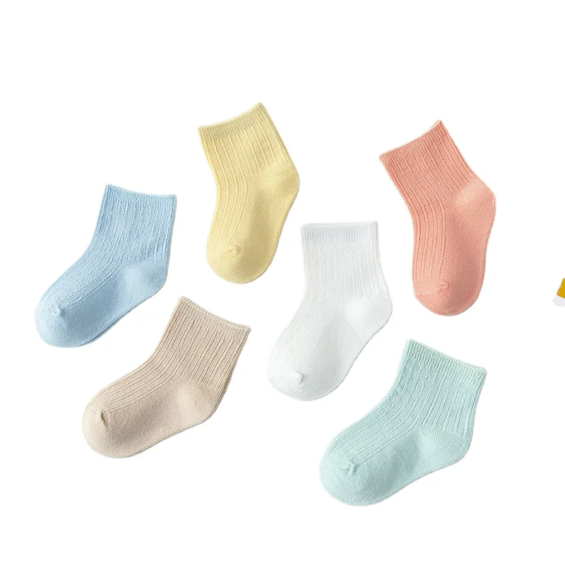 
Wholesale Custom Combed Cotton Cute Pattern Baby Socks Fashion Sport Socks For Girls And Boys 