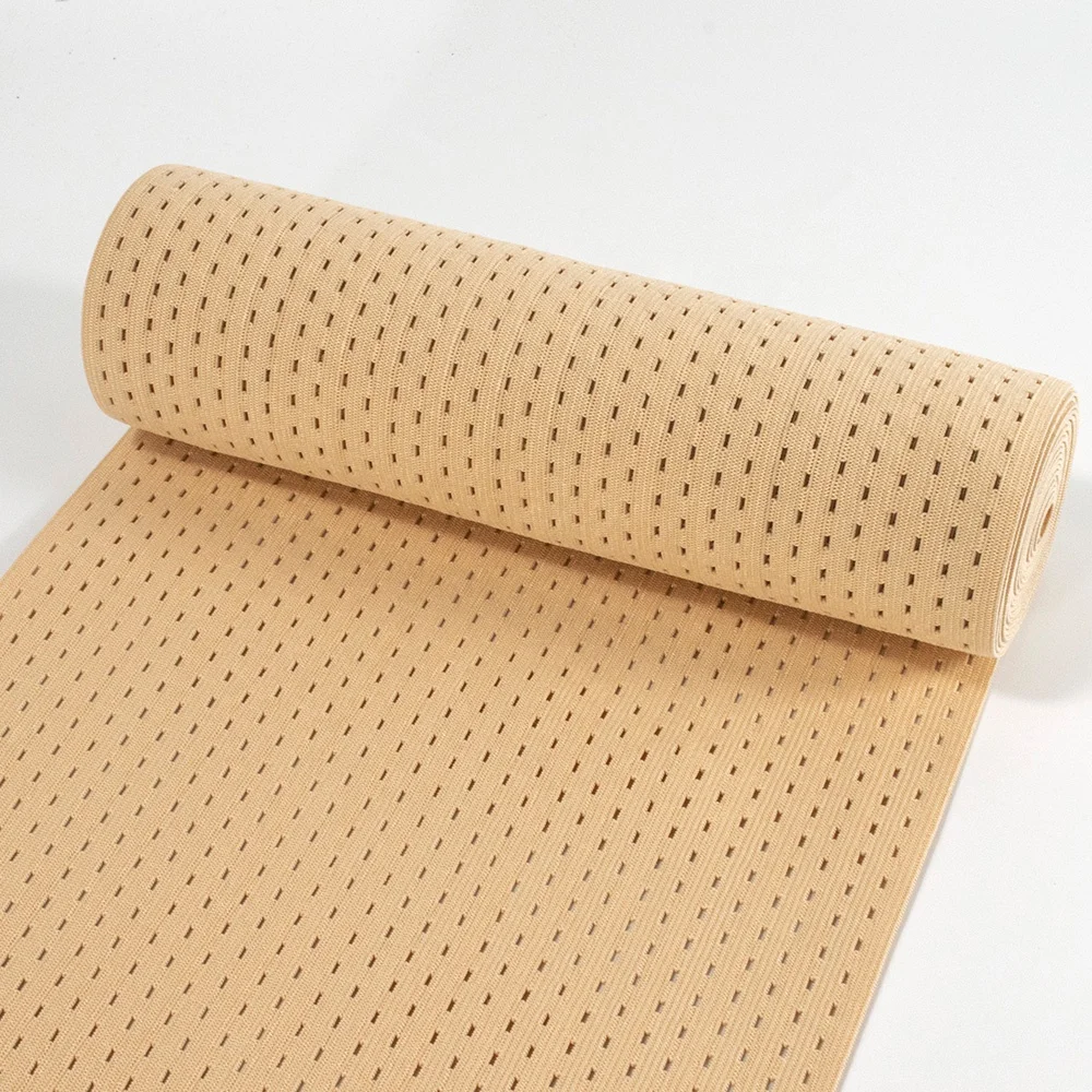 Wholesale colorful fish ribbon nylon breathable soft super wide elastic band for garment accessories