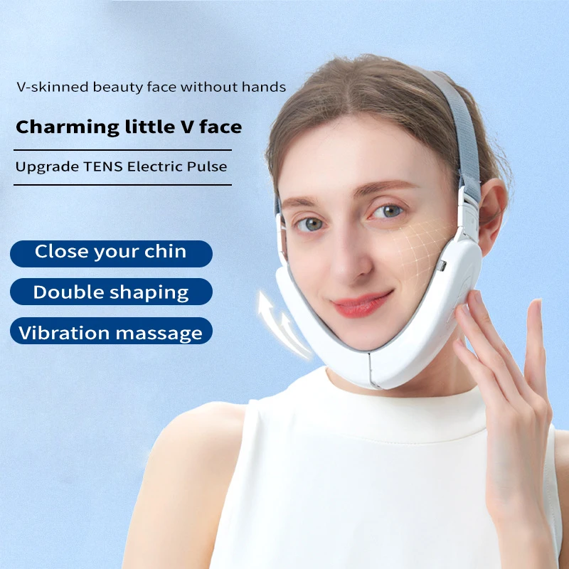 Trending Products 2024 New Arrivals Electric Micro-current Facial Health and Beauty Ems Face Neck Lifting Massager
