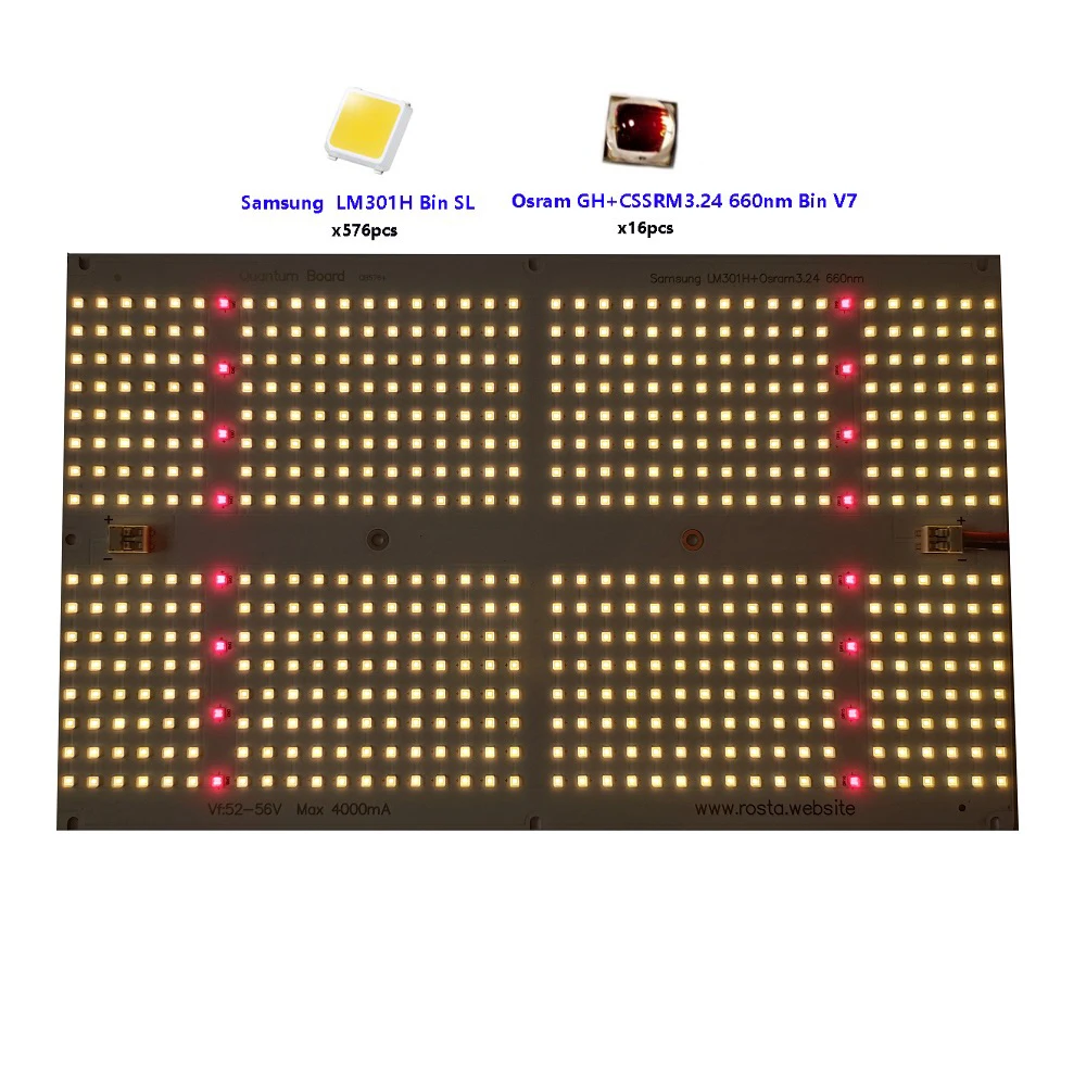 Конструкция и производство печатных плат Growlights Samsung LM301H QB288 QB576 QB648 Led One Stop Service