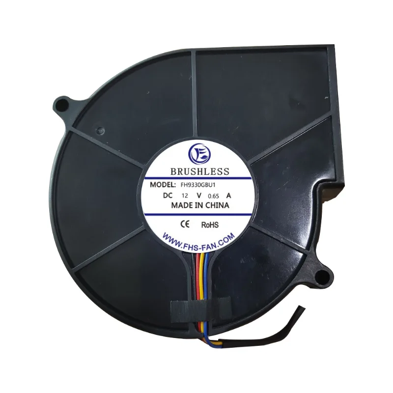 9330 4 дюймов высокого давления большой объем воздуха 12 В 24 В 48 В DC бесщеточный вентилятор 93x93x30 мм