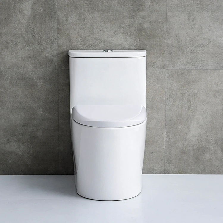 Toilet Bathroom Ceramic One Piece Toilet Wholesale Cheap Price Quiet White Commode Home Water Saving Toilet