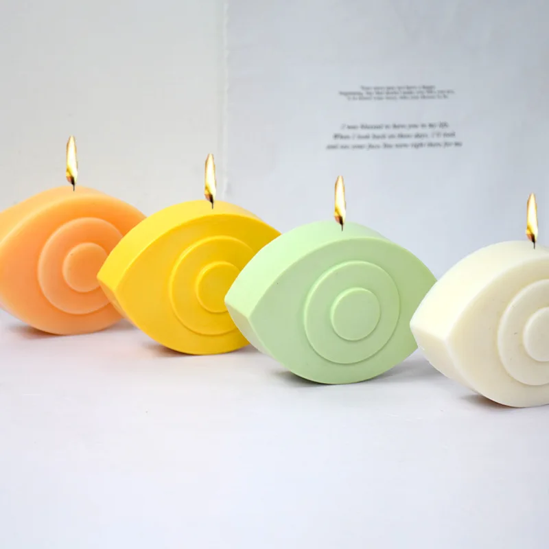 Z105 Home Candle Decor Mold Evil Eye Candle Mold Spooky Creepy Unique Eyeball Silicone Mold