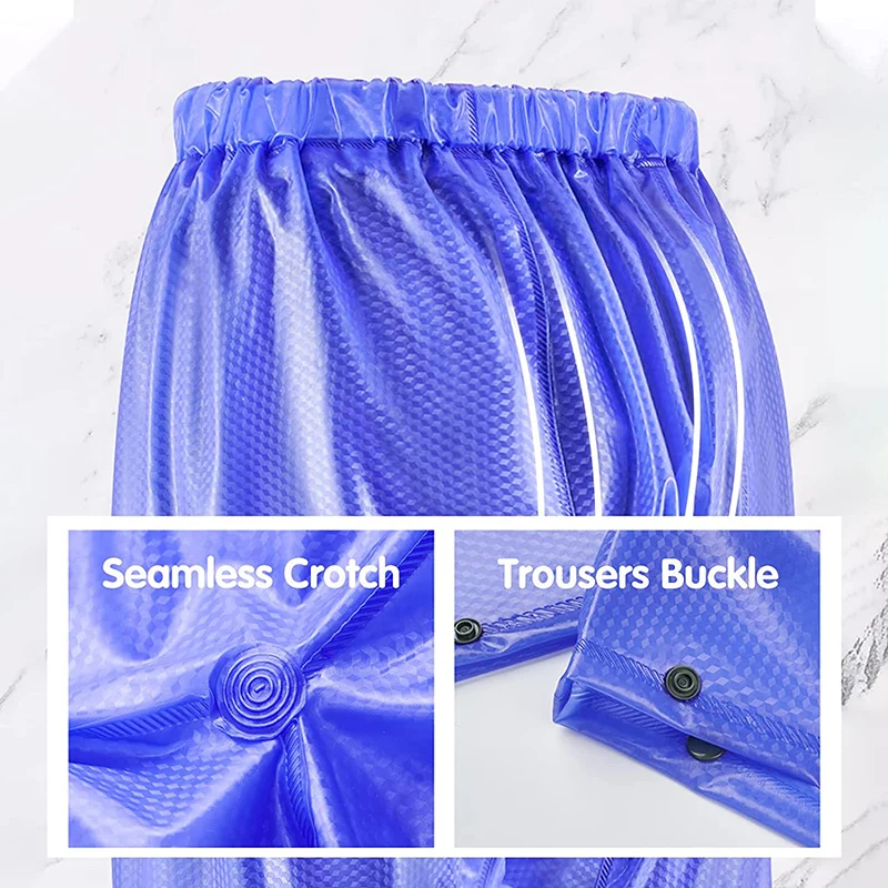 Wholesale Customize PVC raincoat rain jacket pants suit for adult women men body seals reflective Rain Suit waterproof