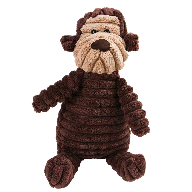 
Best selling fashionable plush stuffed squeaky toys pet toys for dog 