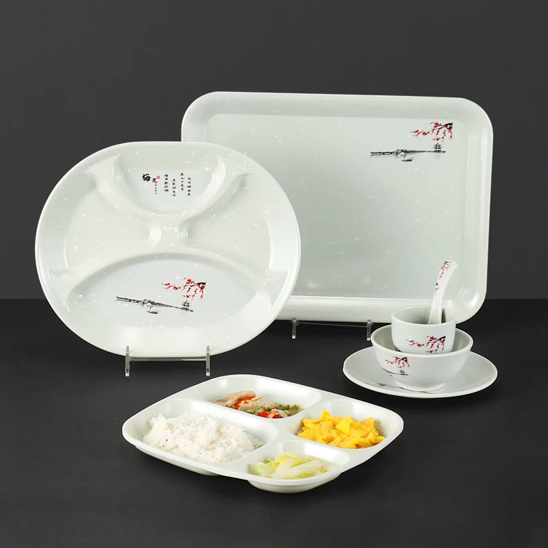 wholesale all melamine dishes manufacturer chinese dishes kitchen plates set dinner dinnerware prato