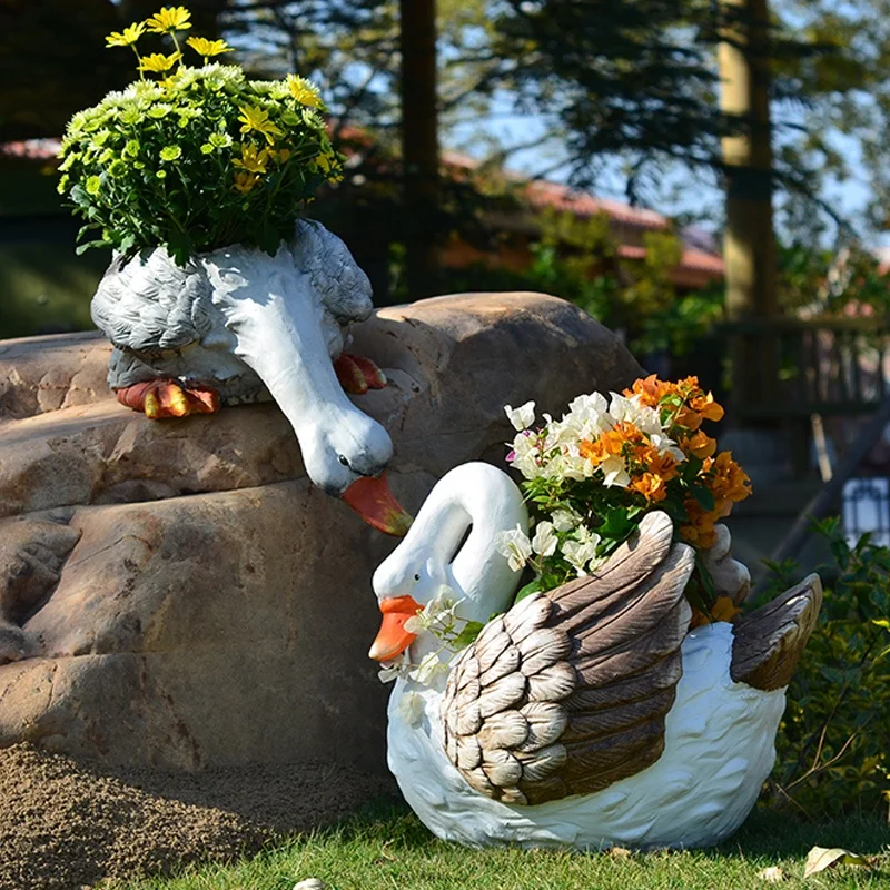 Multi-Styles Big Flower Pot Mold Fiberglass Garden Planter Moulds Cement Flower Pot Silicone Molds for Concrete Flower Pot