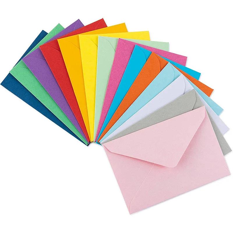 Wholesale Colorful Western Festival Packing For Small Business Wedding Invite Greeting Card Envelopes