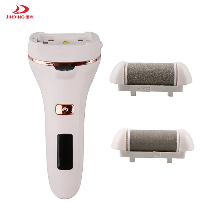 New Style High Profit Margin Item Electric Pedicure Foot Callus Remover with Flashlight
