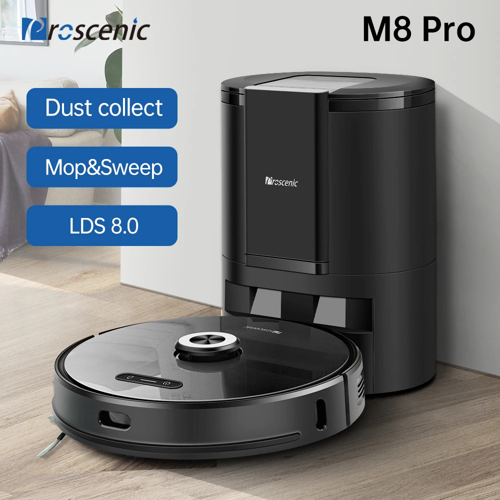 Proscenic M8 Pro робот пылесос фабричного производства для интеллигентая (ый) с автоматическим
