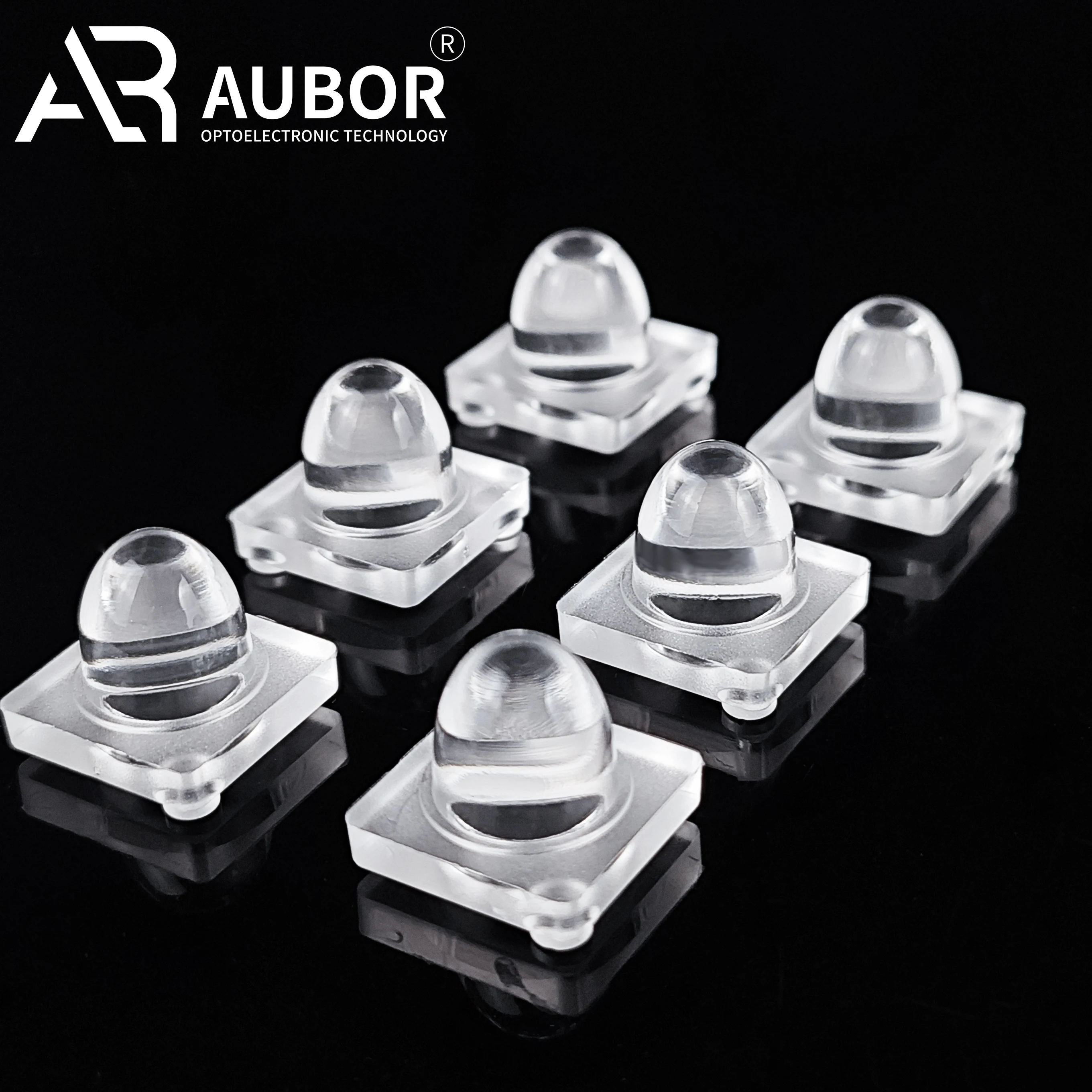 Factory OEM Direct Sales Plastic UV Silicone Lens UV 330nm Liquid silicone Lens for UV Curing Lamp for LCD 3D Printers