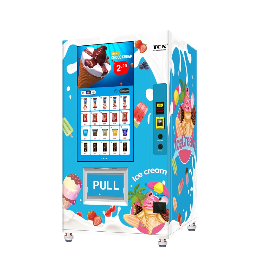 TCN-FEL-9G(V49) Cone Ice Cream Vending Machine Frozen Food Vending Machine