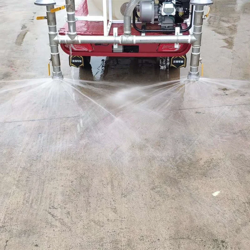 special electric multi-functional sprinkler disinfection car