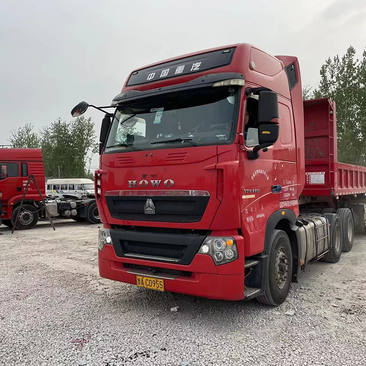 Sinotruk howo 6x4 371 420 б/у грузовик с головкой трактора