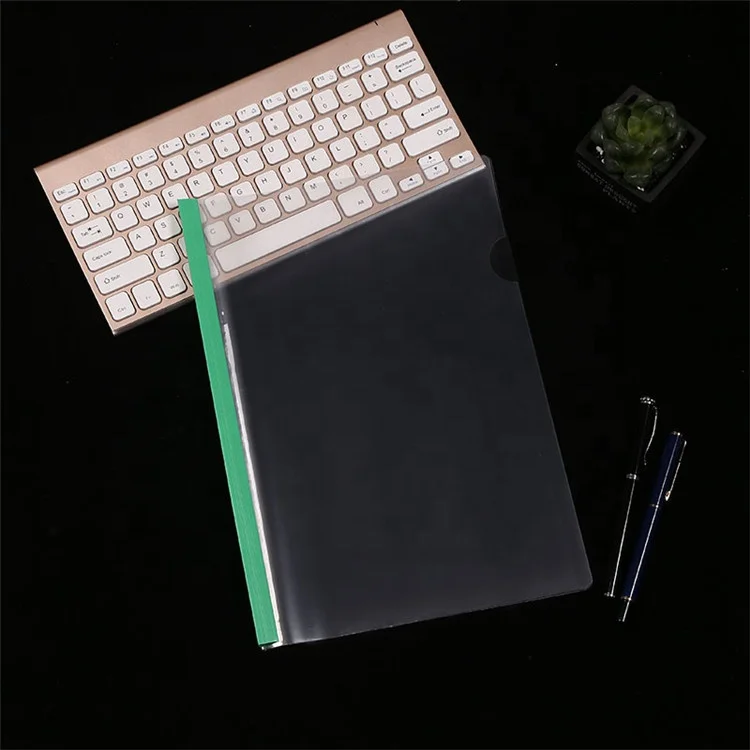 
Chinese Factory Transparent A4 Size Office Stationery PP Slide Bar Report File Folder 