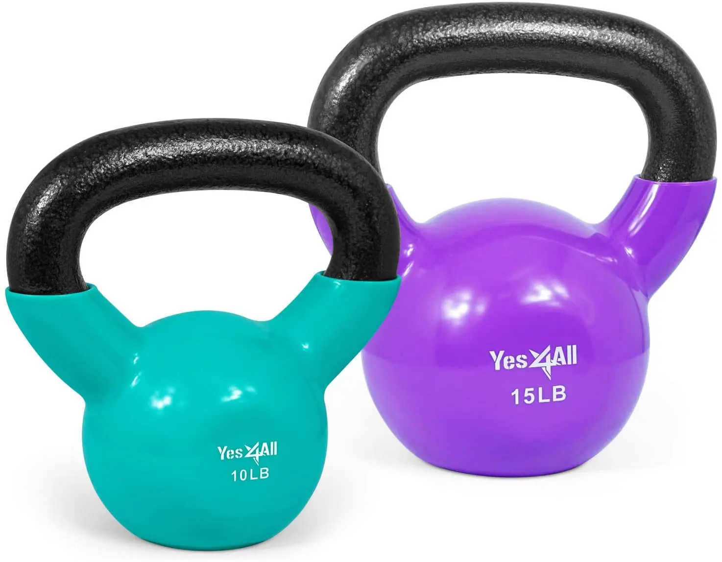 body building soft PVC handle amazon hot sale home fitness equipment custom logo cross fit kettle bell with high quality