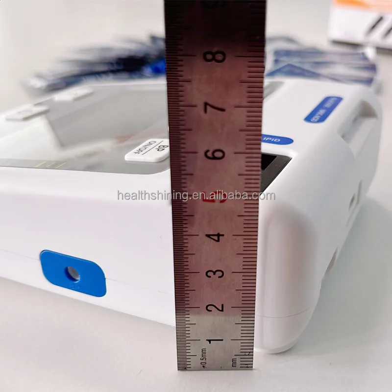 Portable Easy To Use Medical Home Family Hospital Multi-function 3-in-1 Blood Glucose Cholesterol Uric Acid Testing Analyzer