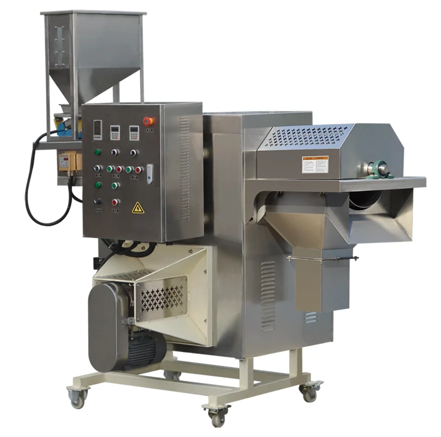 
High quality popcorn machine hot air airflow caramel popcorn processing line 