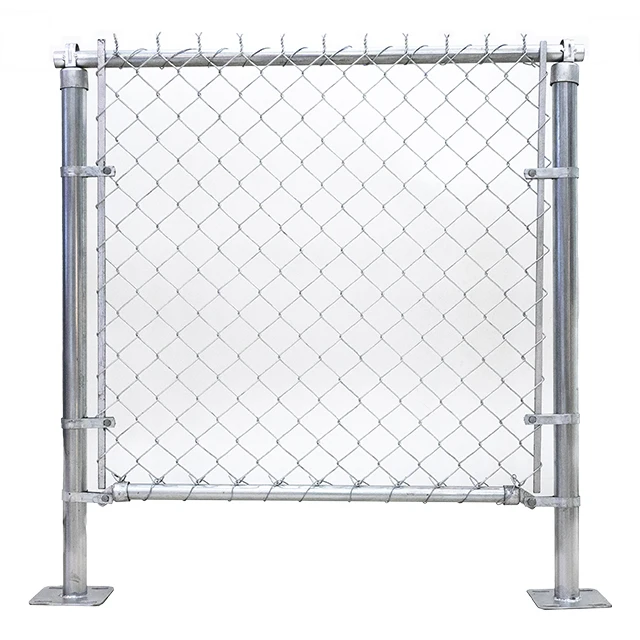 privacy screen 4mm diameter wire roll diamond hole chain link fence 25 ft