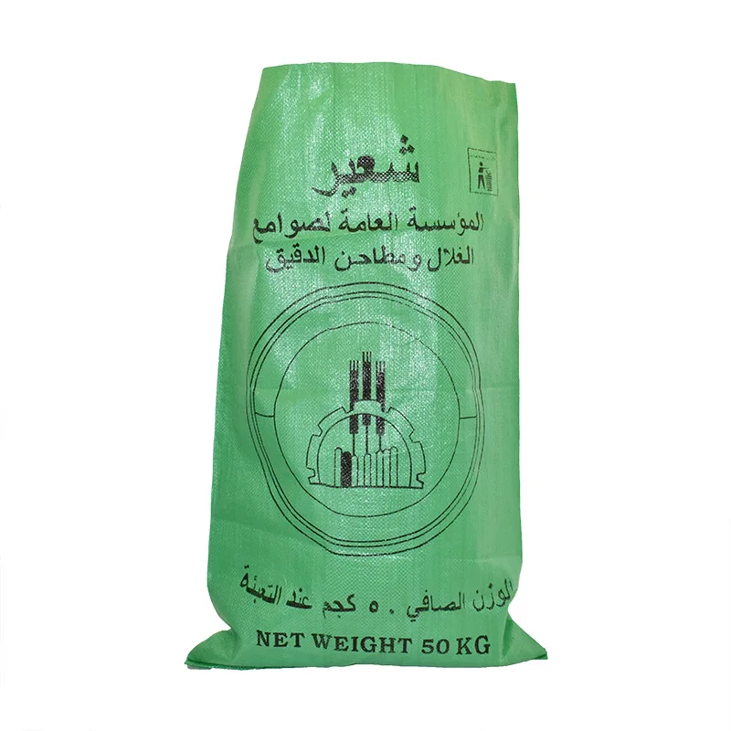 Wholesale Custom Logo Polypropylene Pp Woven Bag 50Kg Sack For Rice