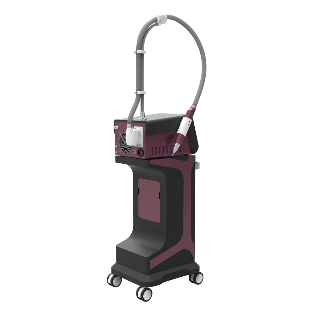 New pico laser 755nm 1064 532  tattoo removal wrinkle removal q switched nd yag laser machine