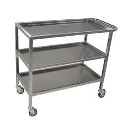 Good material  stainless steel dining serving transport trolley hotel room service trolley