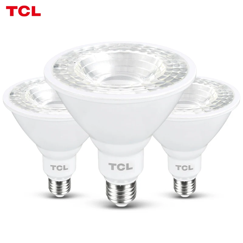 TCL High quality par20 9W led light bulbs,E27 base, ac220-240v,3000k-6500k cct, 800LM led bulbs