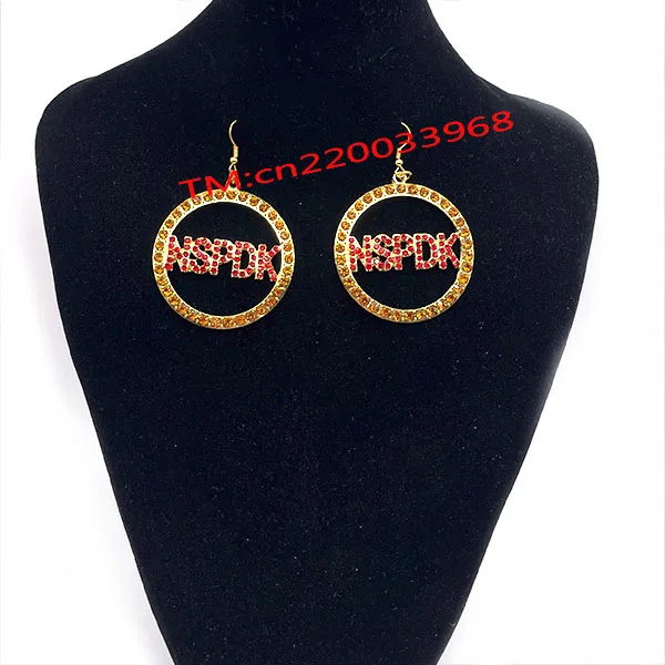 Custom Greek Letters Sorority Bracelets fashion Sigma Gamma Rho Red enamel NSPDK Soror charms Yellow Pearl Beads Bracelet