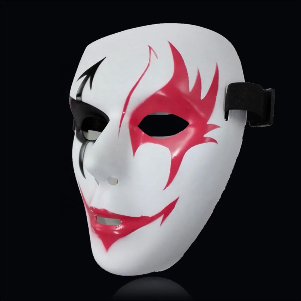 100% new PVC material full face evil Halloween cosplay mask