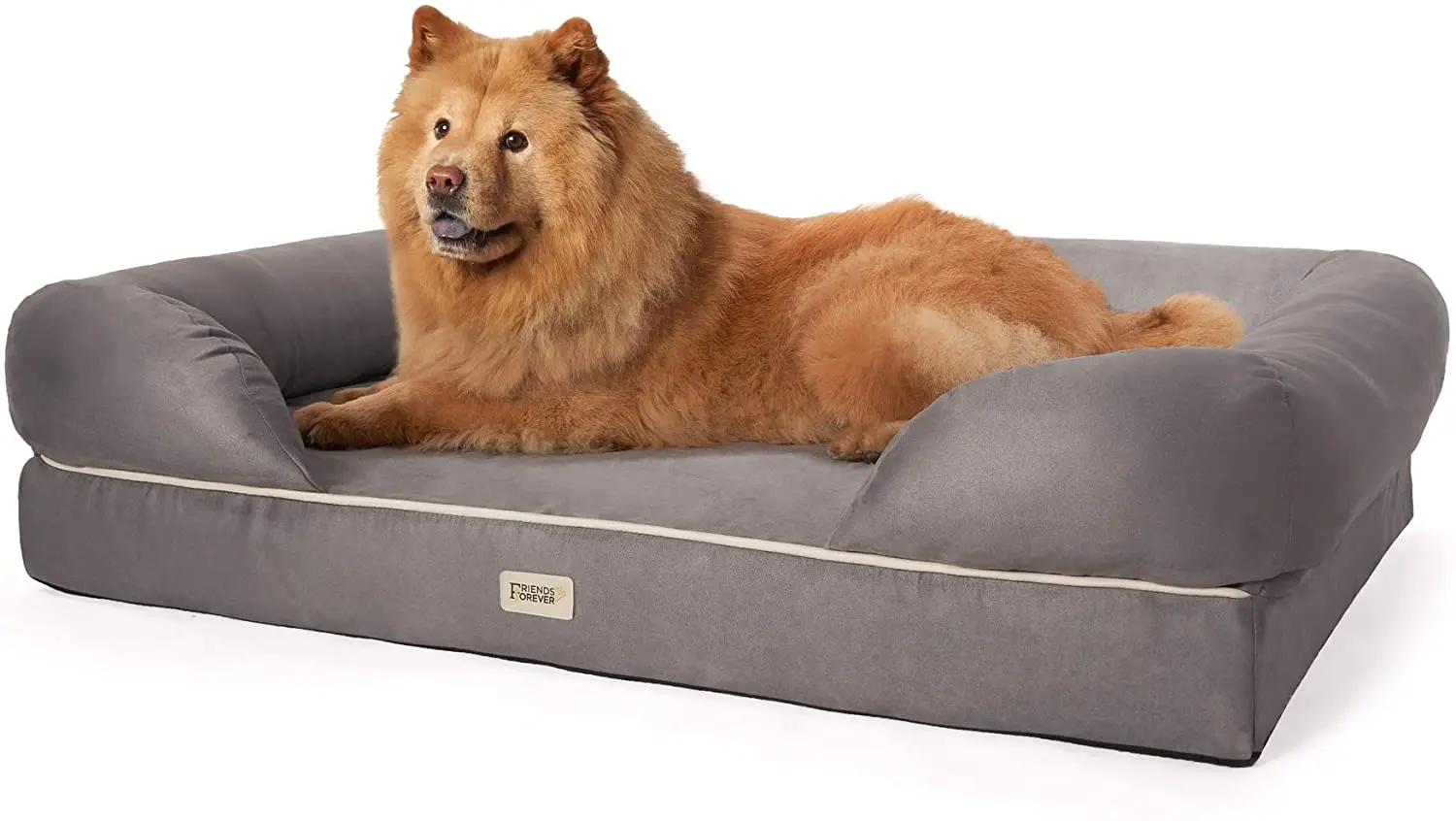 Оптовая продажа, большая ортопедическая моющаяся кровать для домашних животных из пены с эффектом памяти