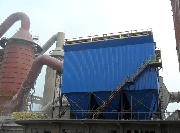 Low Price Industrial Dedusting System Jet Pulse Long Bag Type Workshop High Temperature Dust Collector Used in Cement Plant