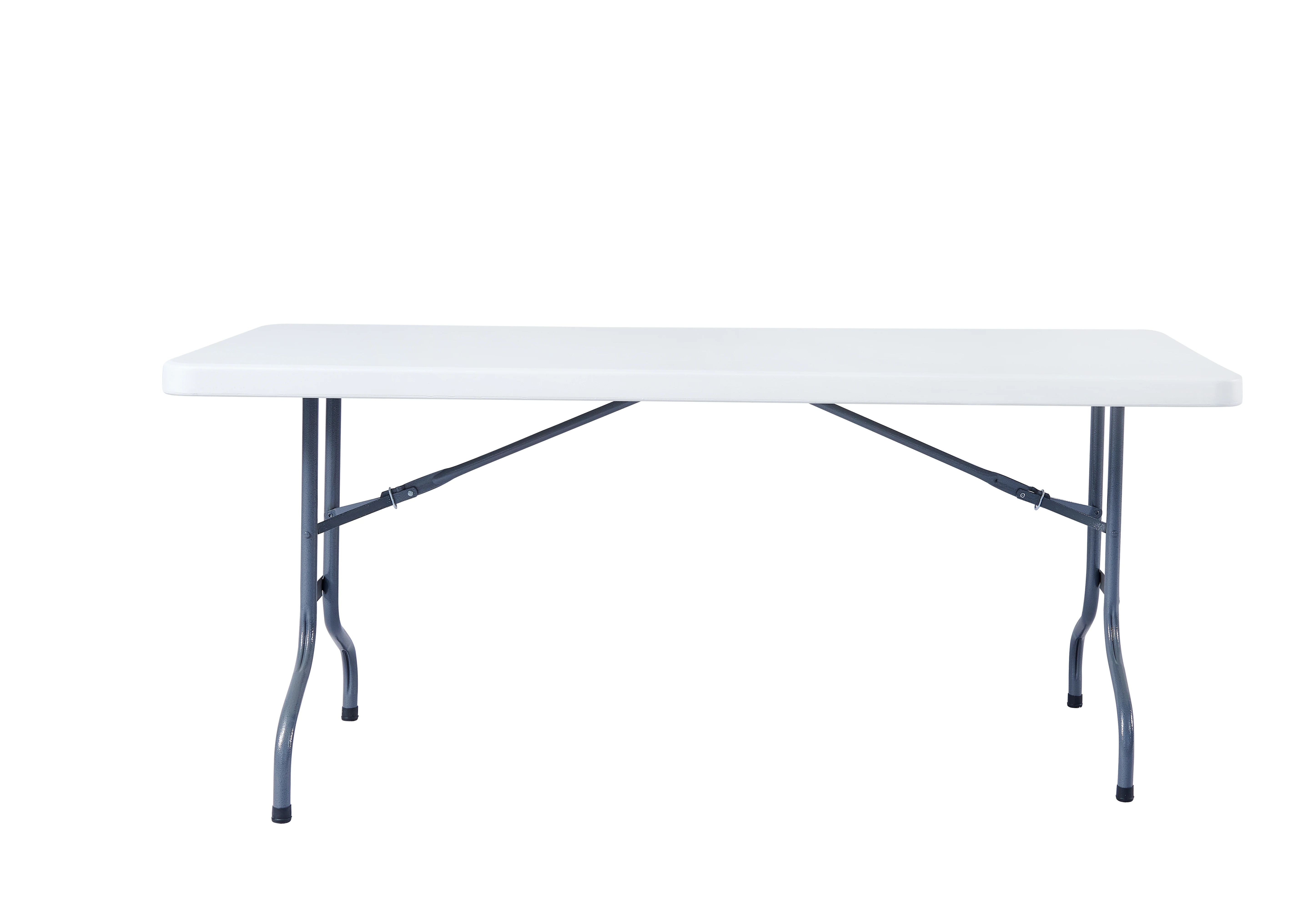Wholesale Modern Meeting catering Banquet Picnic Plastic Fold Up White Rectangular Folding Outdoor Table