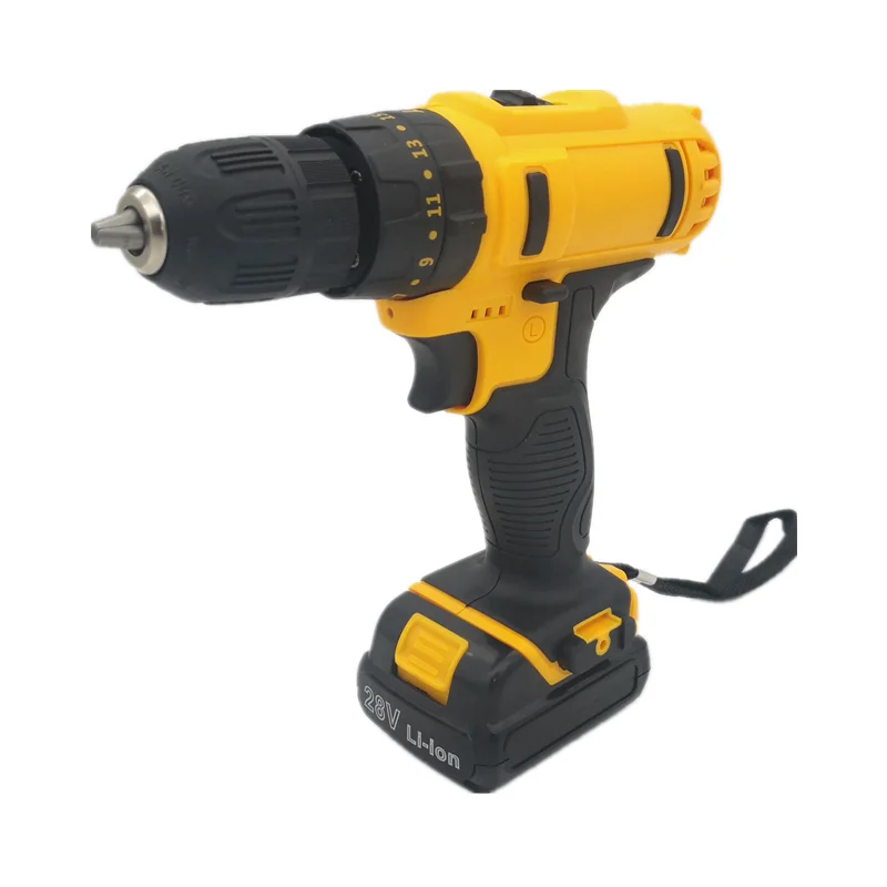 128PC Combo Toolset  Powerful Impact Drill set 28V Electric Toolset Ferramentas Eletricas Cordless Drill