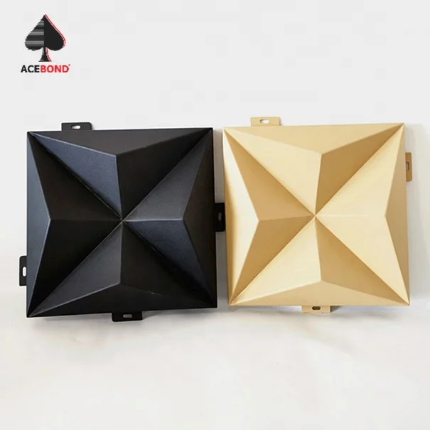  ACEPLATE современный дизайн строительный материал алюминиевые фасадные 3d декоративные