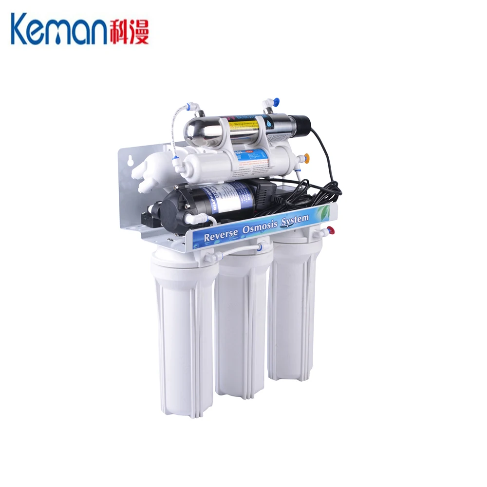 5 stage ro water filter system for water treatment with 3G plastic pressure tank