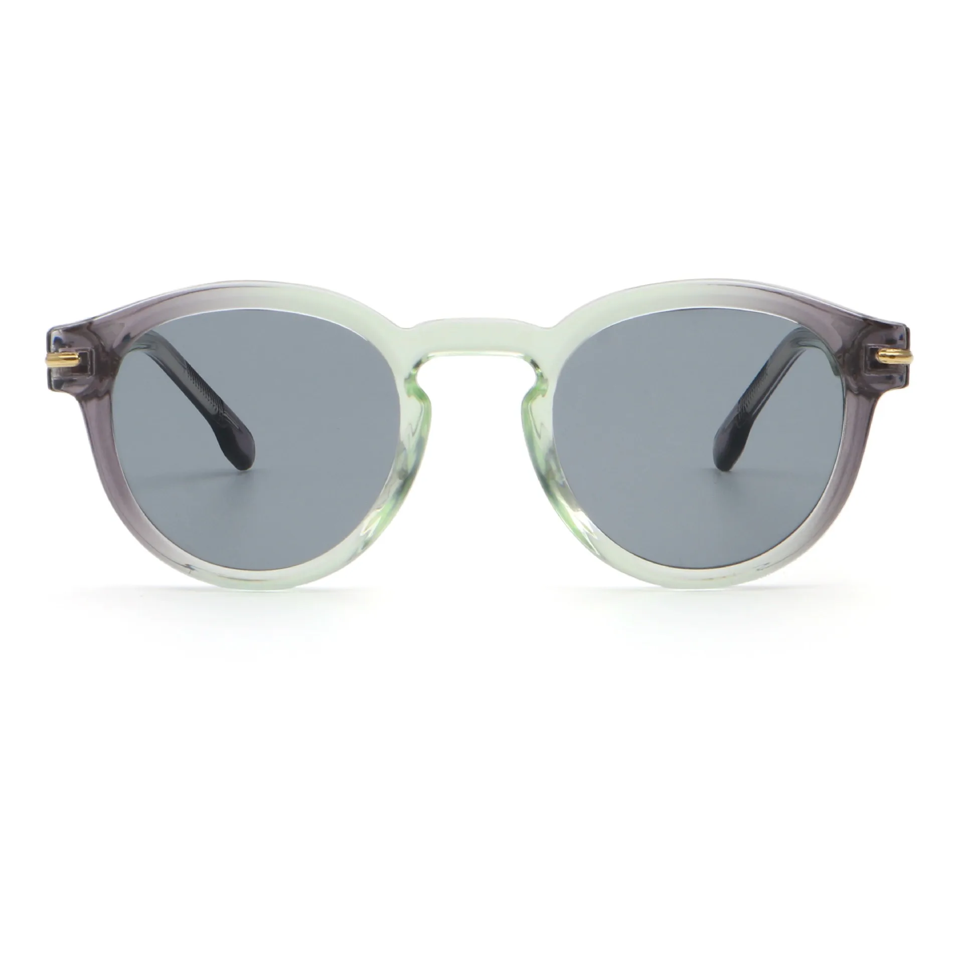 2024 New Acetate CP PC New Design Oversized Fashion Sunglasses Round Frame Man Woman Sunglasses Propionic Acid