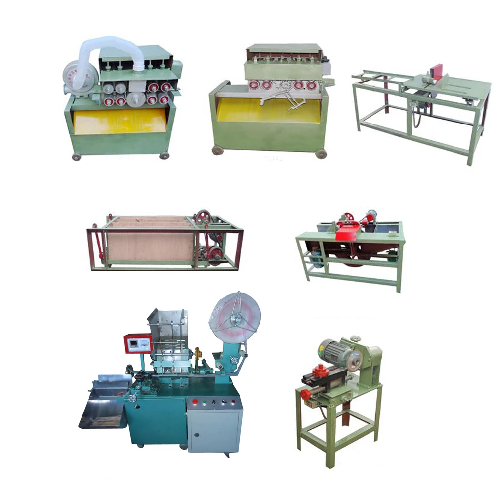 Disposable One-off Wooden Chopsticks Making Machine Wooden Chopstick Machine