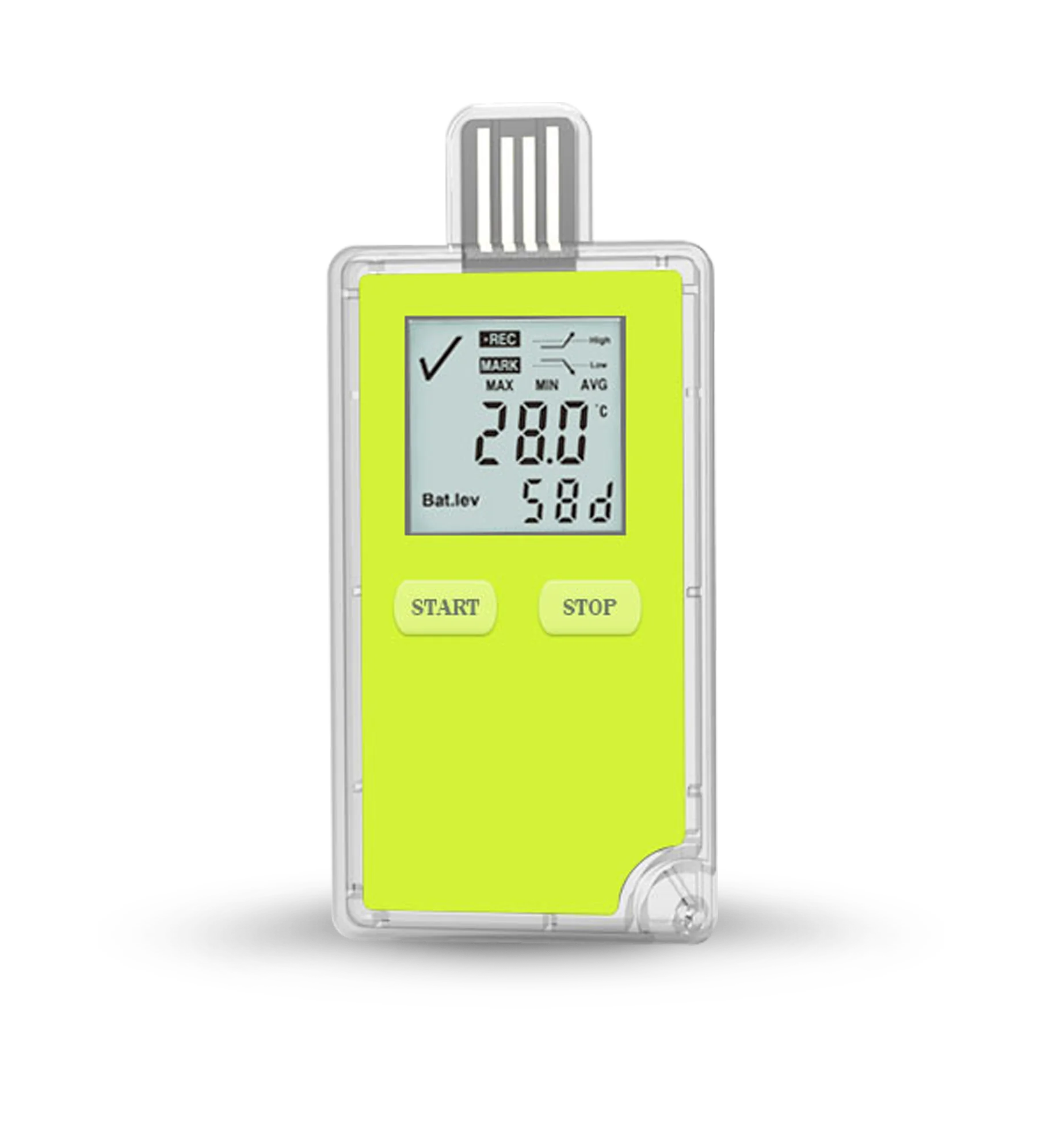 Свежий TagPlus несколько конфигурации ЖК-дисплей usb Температура регистратор данных