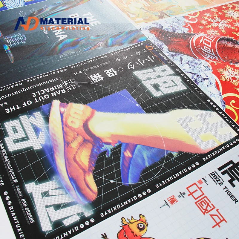 Printable custom label waterproof vinyl self adhesive logo sticker  product design printing labels stickers guangzhou supplier
