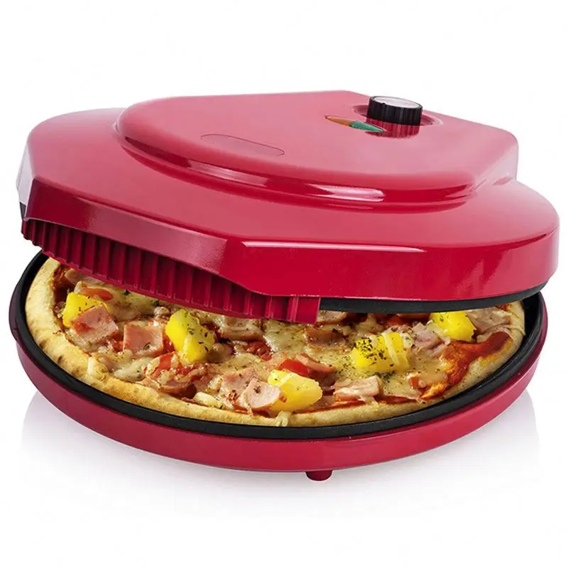 electric 1200w muti-fuction portable pizza maker and mobile electric pizza making machine