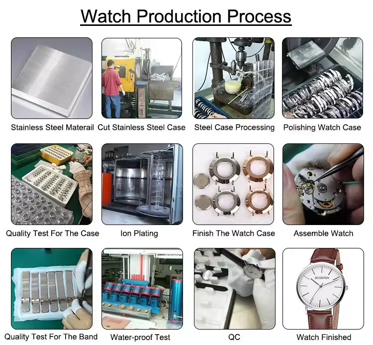 2023 Automatic Mechanical Watch customize your logo Skeleton Dial Black Waterproof Men luxury automatic watches